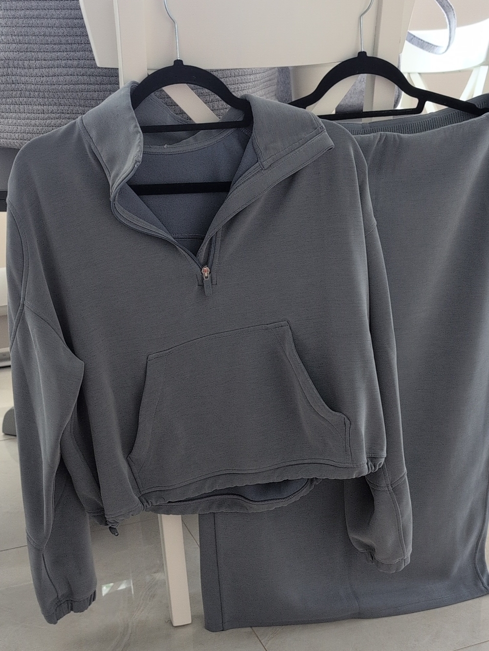 Lululemon Skirt And Half Zip Softstreme Set